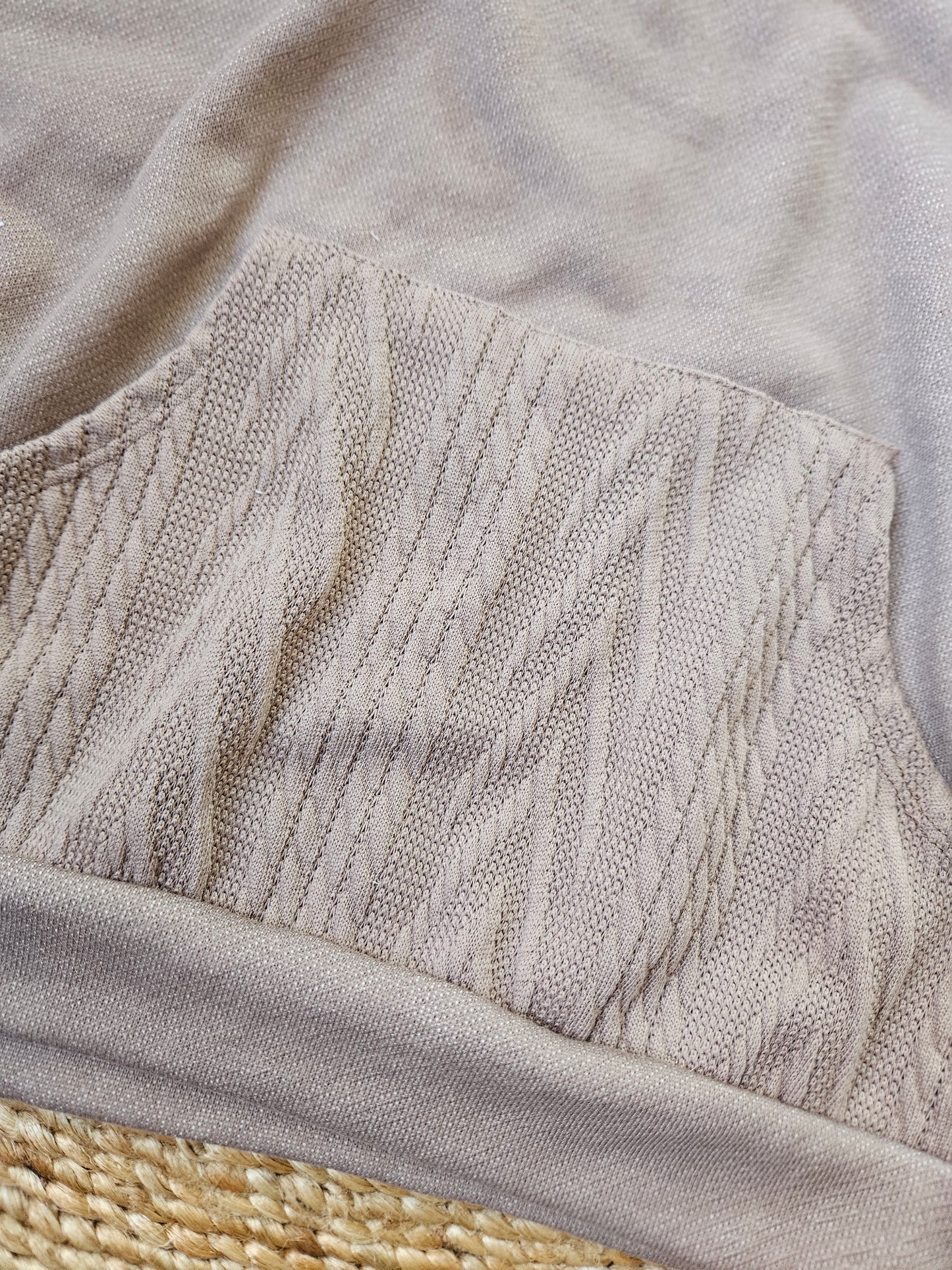 Cable Knit Sweatshirt