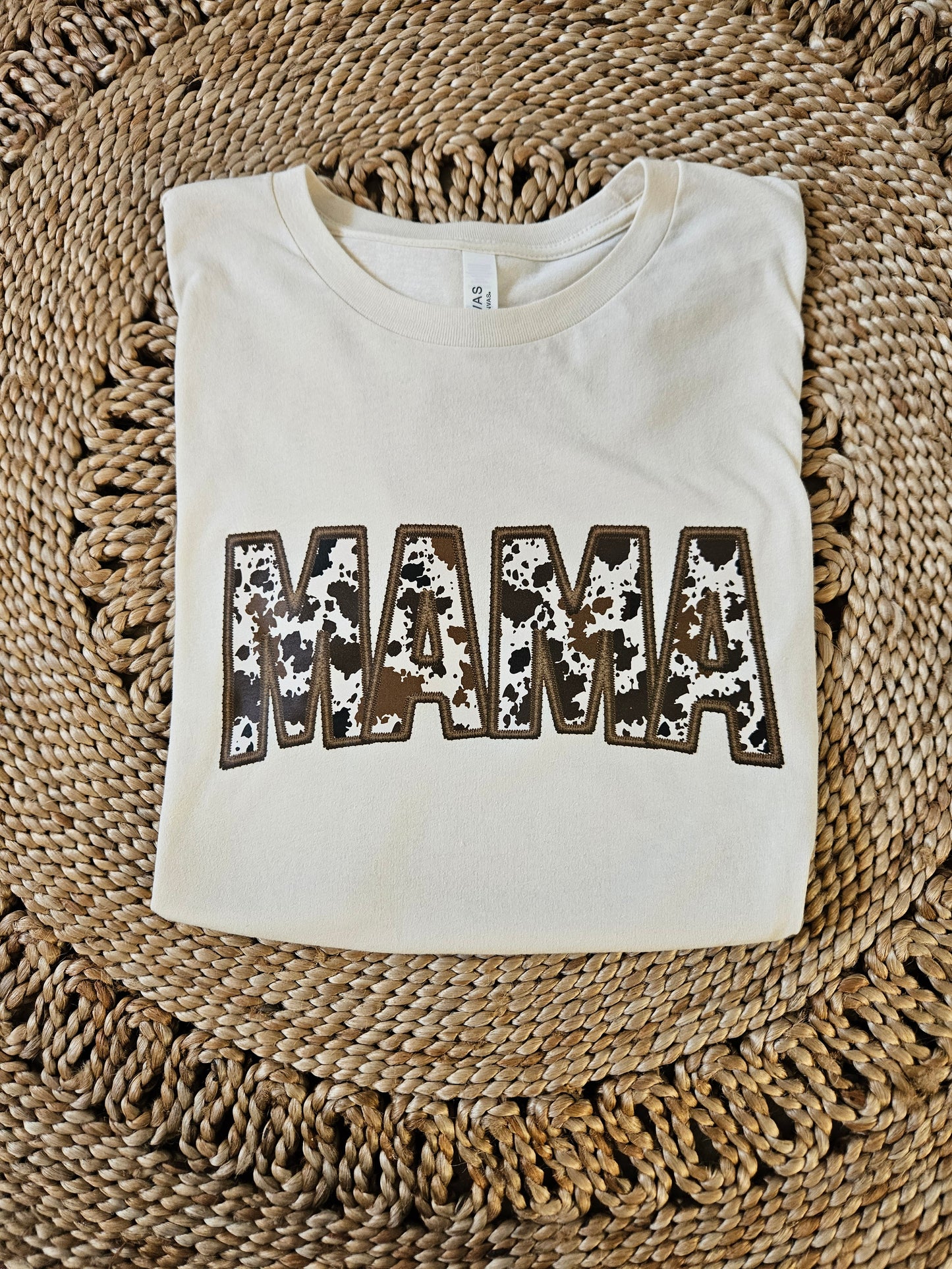 Mama Cow Print Graphic