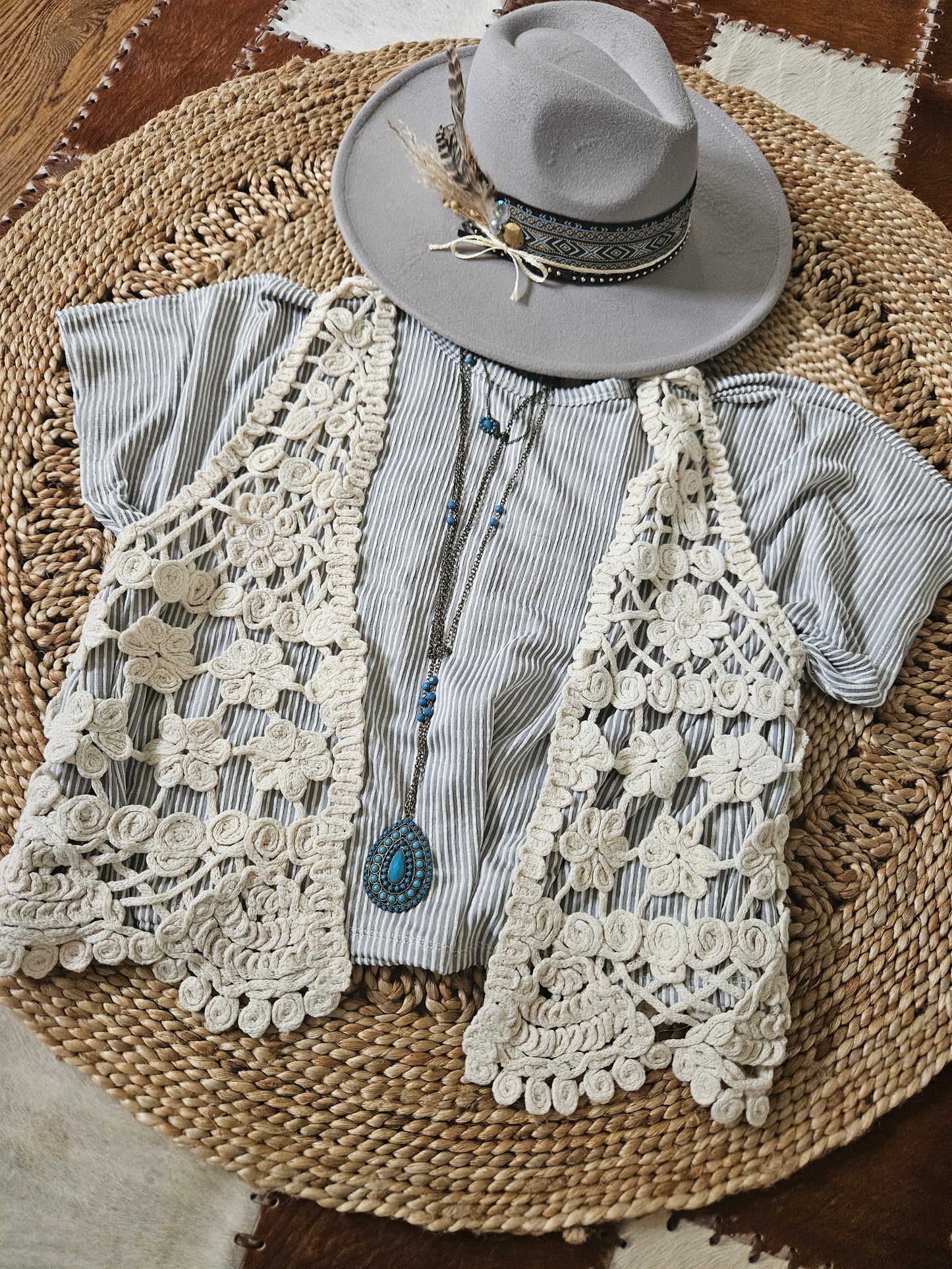 Ribbed Stripped Top