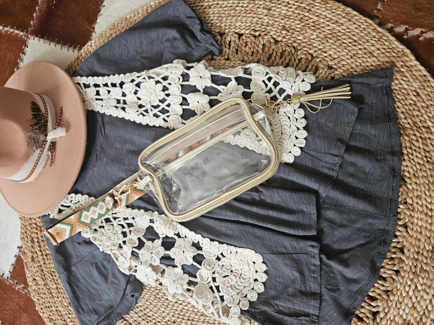 Clear Crossbody Bag