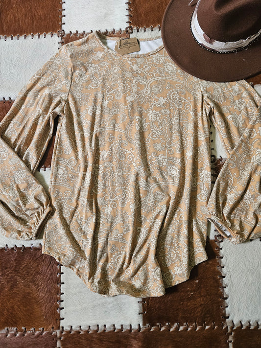 Jacquard Blouse