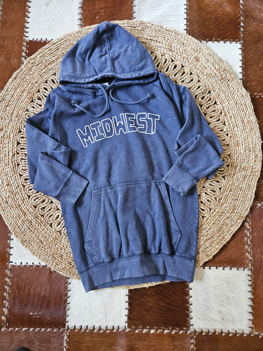"Midwest" Vintage Raglan Hoodie