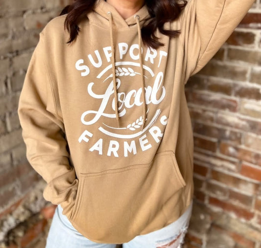 Support Local Farmers Hoodie