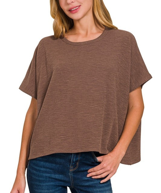 Slub Oversized Tee