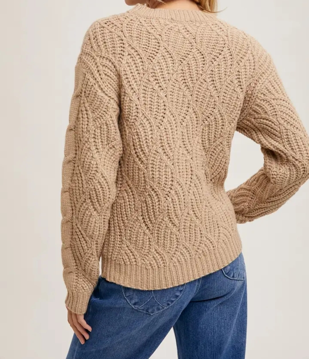 Twisted Knit Sweater