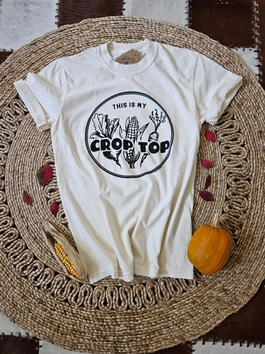 Crop Top Graphic Tee