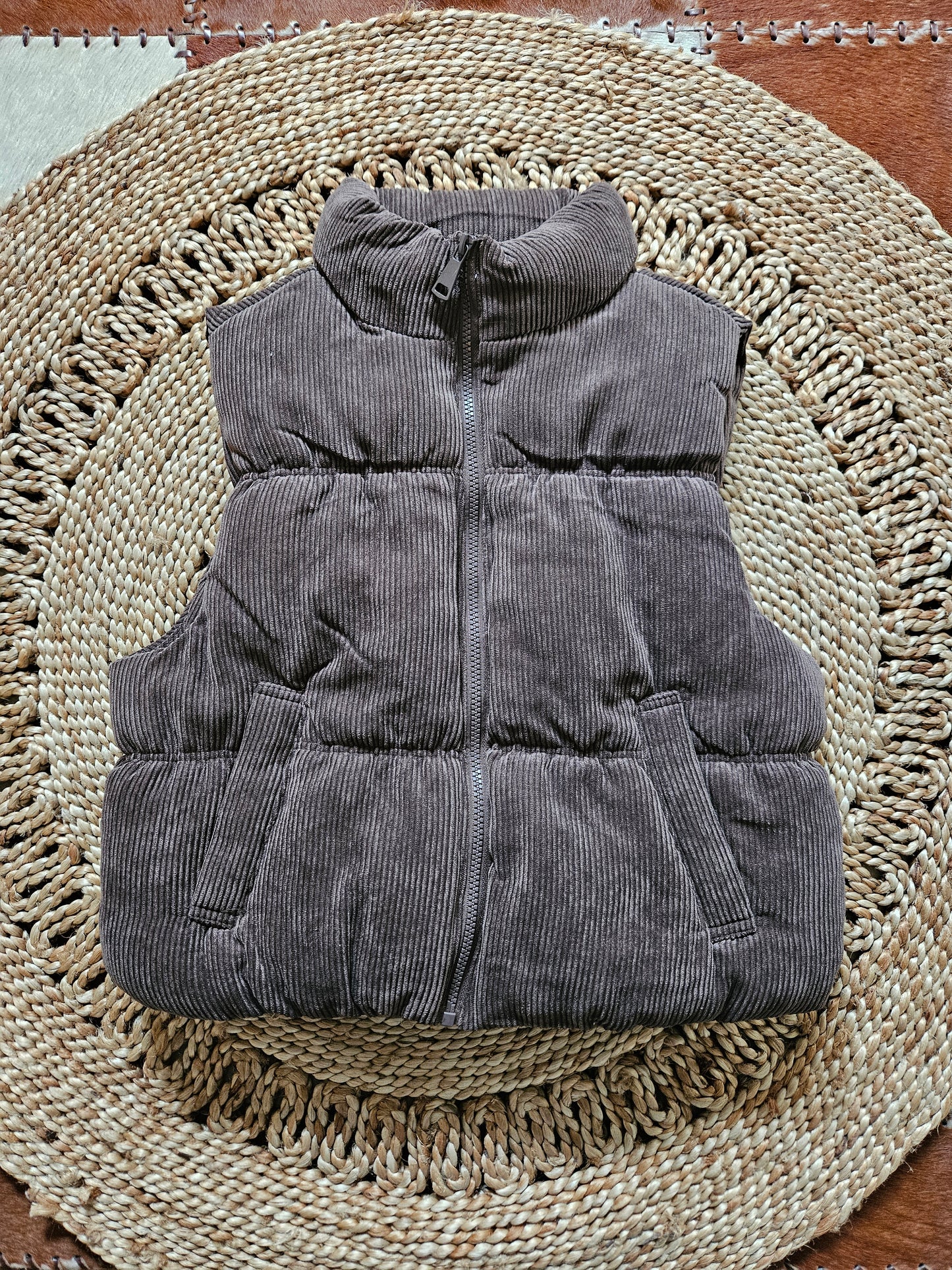 Corduroy Vest