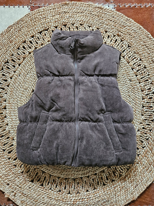 Corduroy Vest